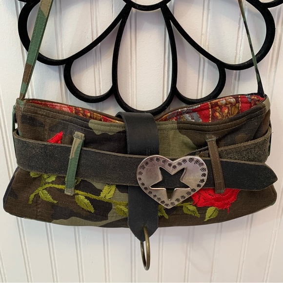 Dirt Road Designs Handbags - Upcycled Hot Mess Shoulder Bag by Dirt Road Designs